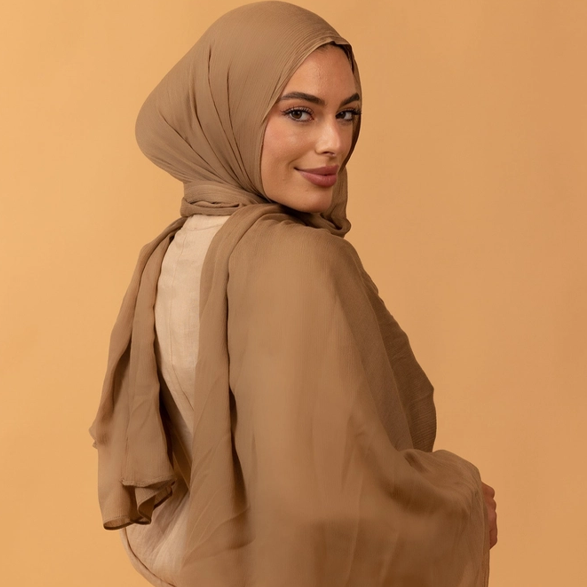 Luxe Rayon Hijab - Charcoal - Image 7
